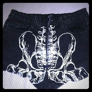 Iron Fist skeleton shorts